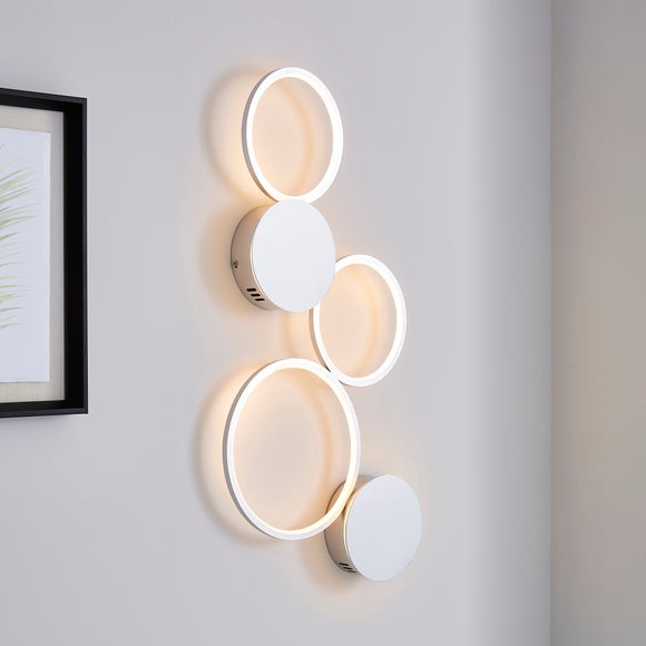 dunelm led wall lights