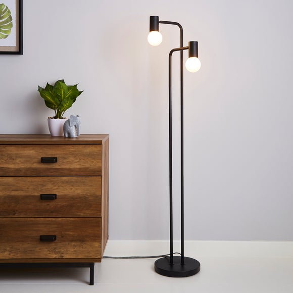 matt black floor lamp