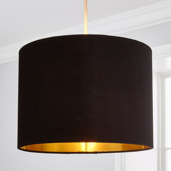 dunelm crushed velvet lampshade