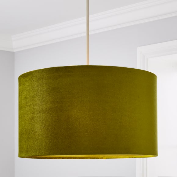 dunelm velvet lamp