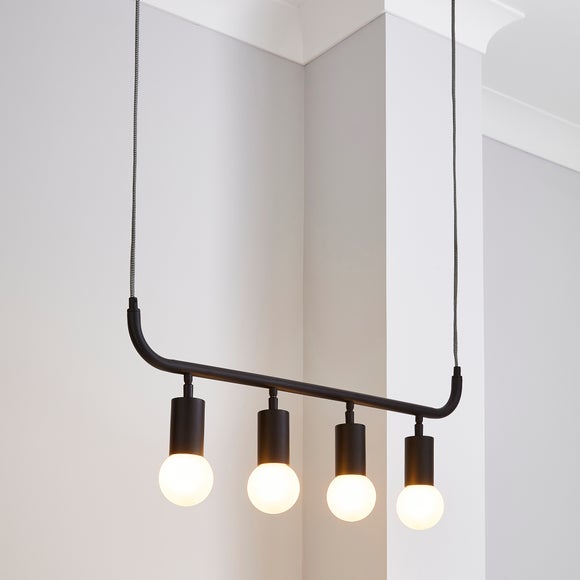 Dunelm black deals ceiling light