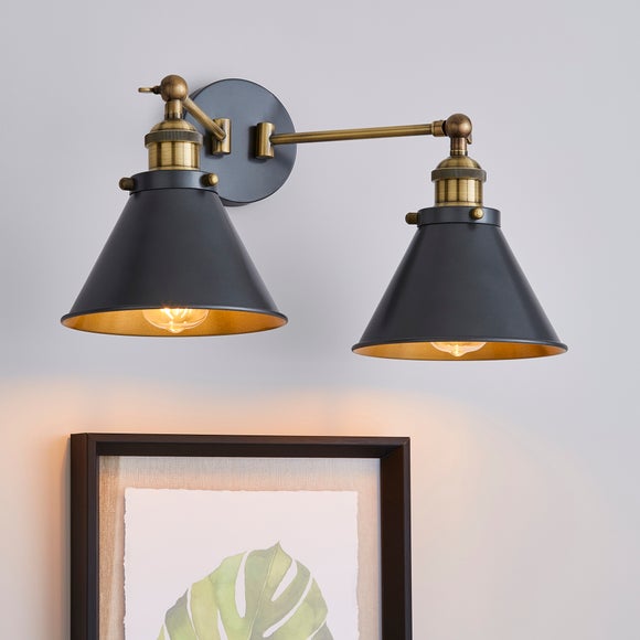 Wall lights deals double