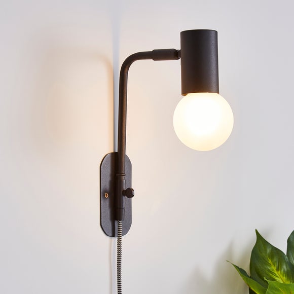 Dunelm black deals light