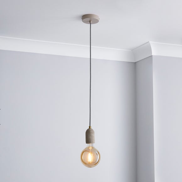 dunelm concrete light