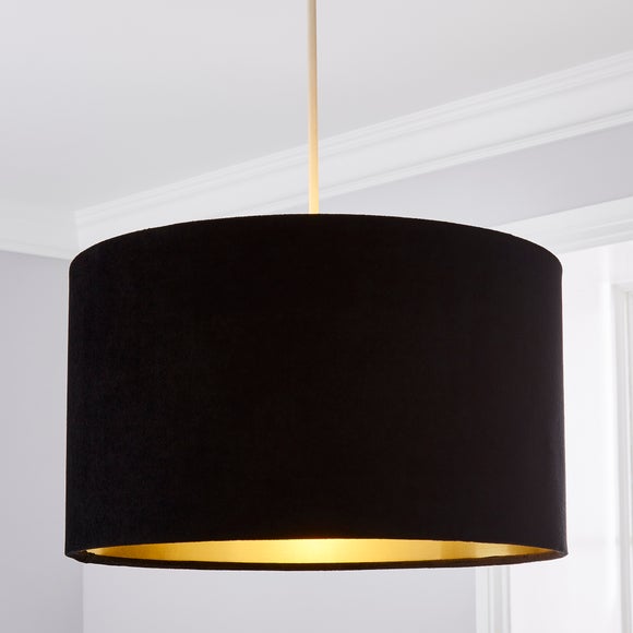 dunelm velvet lamp