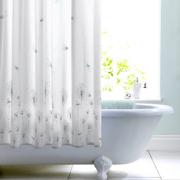 Dragonfly Mint Shower Curtain Dunelm Dragonfly Mint Shower Curtain Dunelm, The Shower Curtain