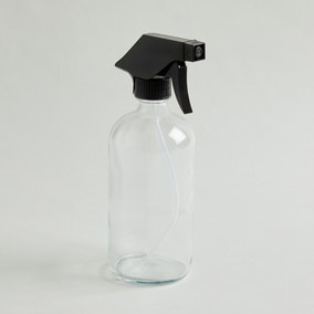 Eco Recycled Glass Spray Bottle Clear