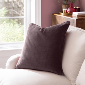 Clara Cotton Velvet Square Cushion