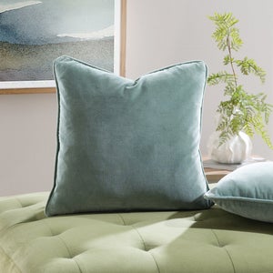 Clara Cotton Velvet Square Cushion