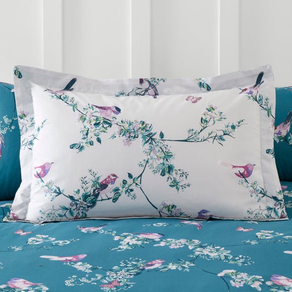 teal pillowcase