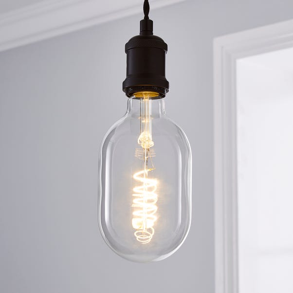 Haines Oval Filament Bulb Clear Clear