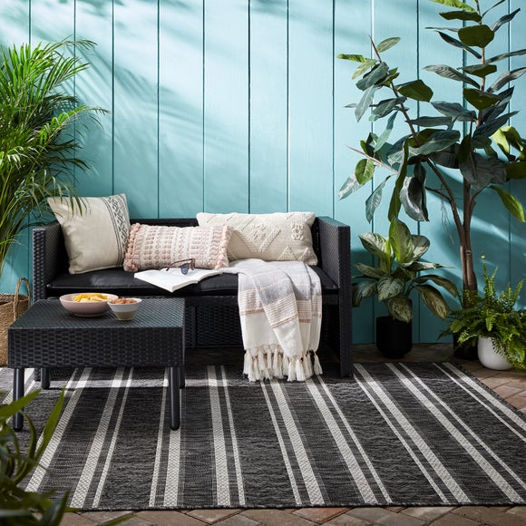 Arya Stripe Indoor Outdoor Rug