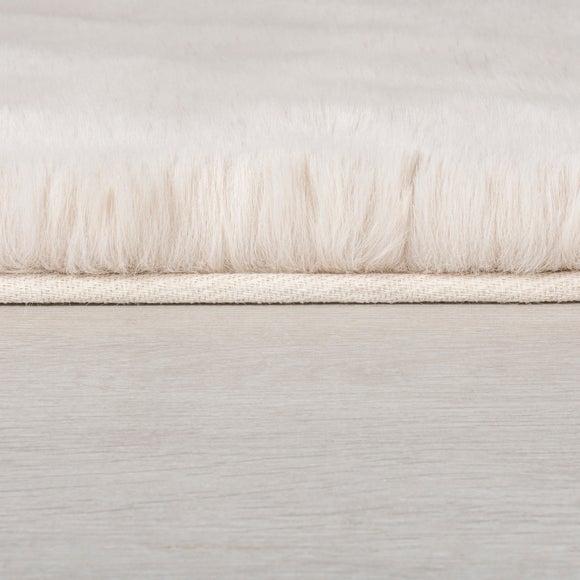 Dorma Purity Luxury Faux Fur Rug Dunelm