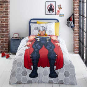 Marvel Thor Reversible Duvet Cover and Pillowcase Set