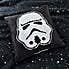 Star Wars Stormtrooper Reversible Sequin Cushion Black and white