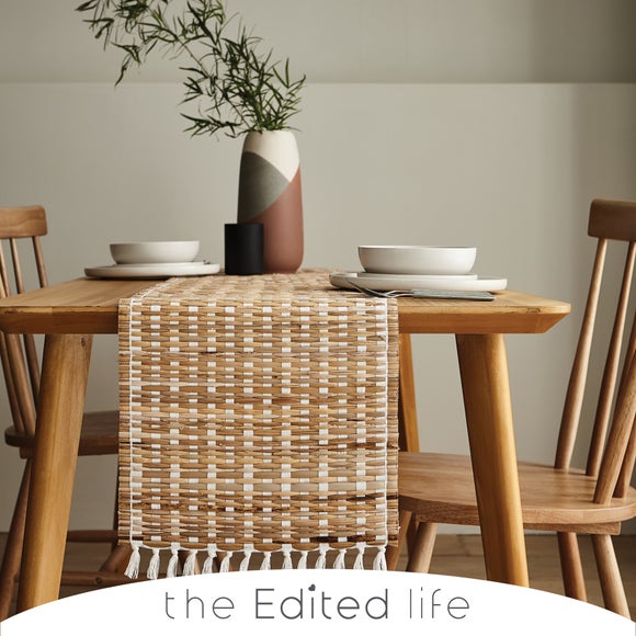 rattan runner for table