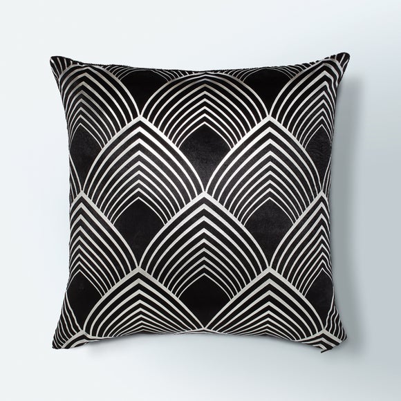 Dunelm black outlet cushions