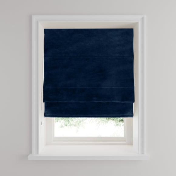 Isla Midnight Roman Blind Dunelm