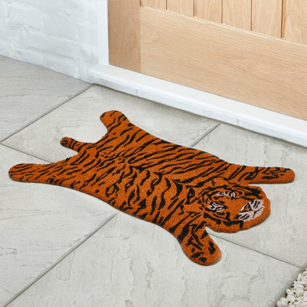 Tiger Shaped Doormat Dunelm, Tiger Shaped Rug
