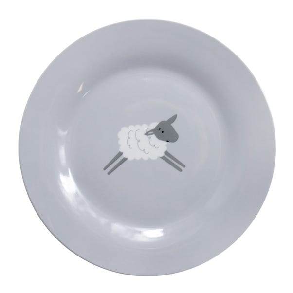 Penny the Sheep Side Plate Grey