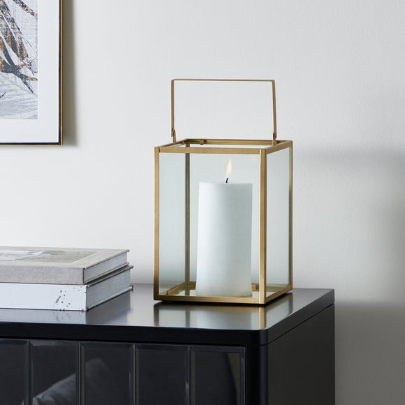 dunelm gold lantern