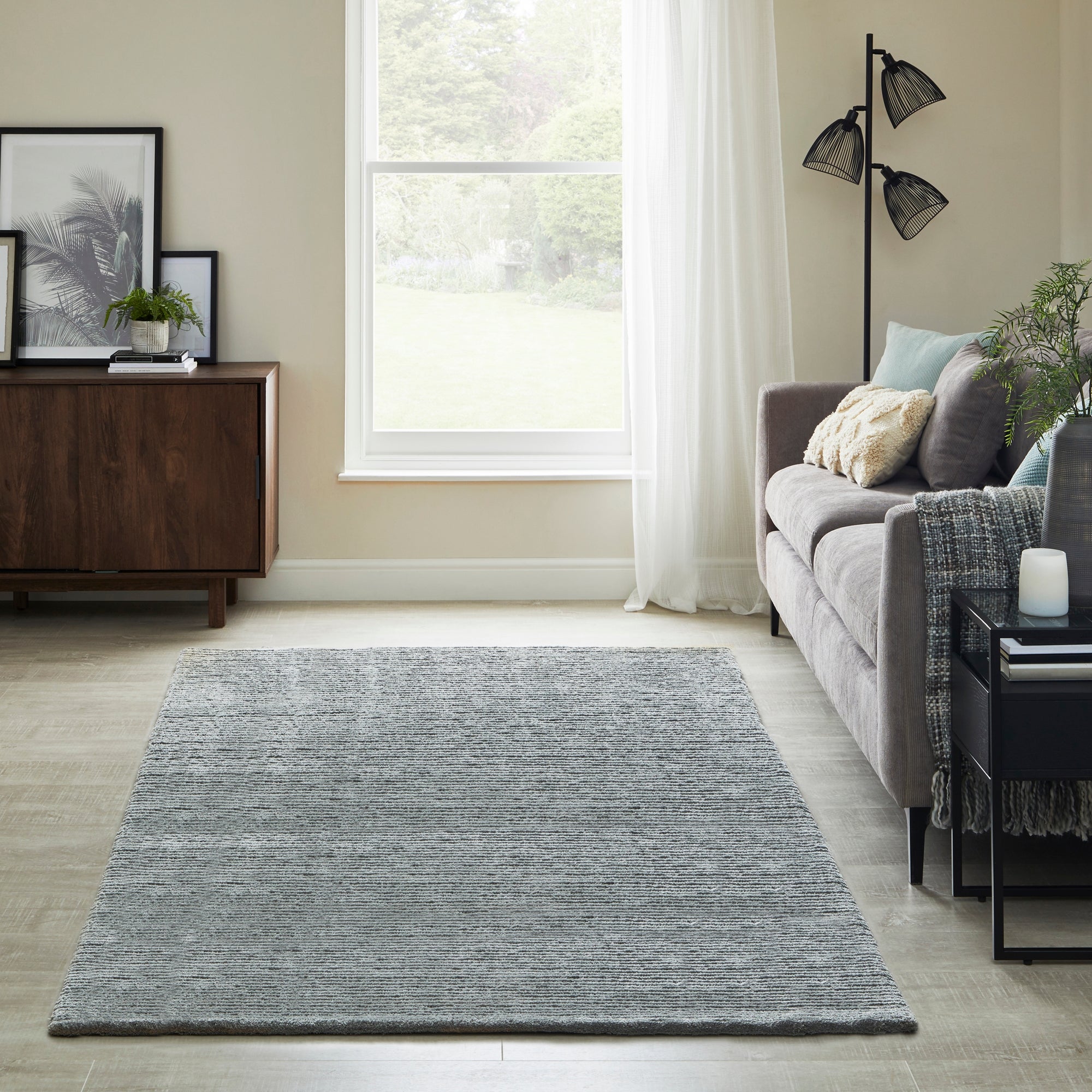 Cord Rug Cord Grey