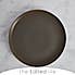 Urban Round Charcoal Serving Platter  Charcoal (Grey)
