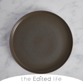 Urban Round Charcoal Serving Platter 
