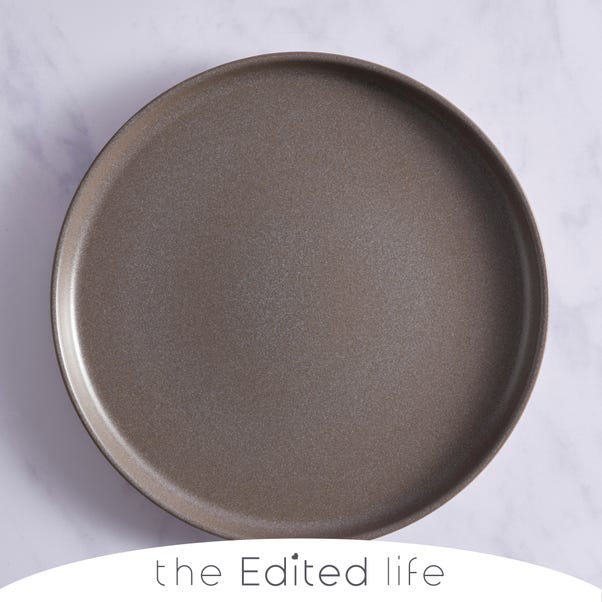 Urban Round Grey Serving Platter  image 1 of 3