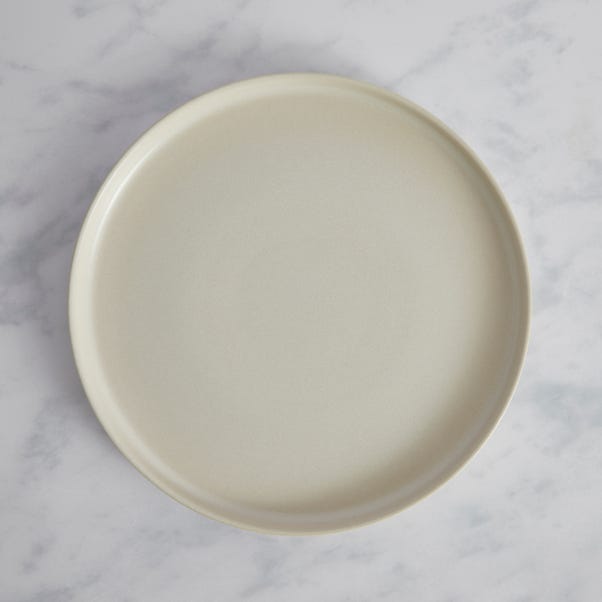 Urban Round Cream Serving Platter  Cream