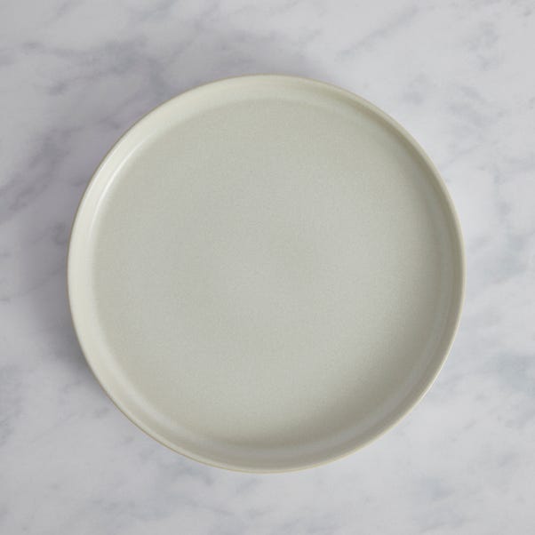 Urban Cream Stoneware Dinner Plate image 1 of 2