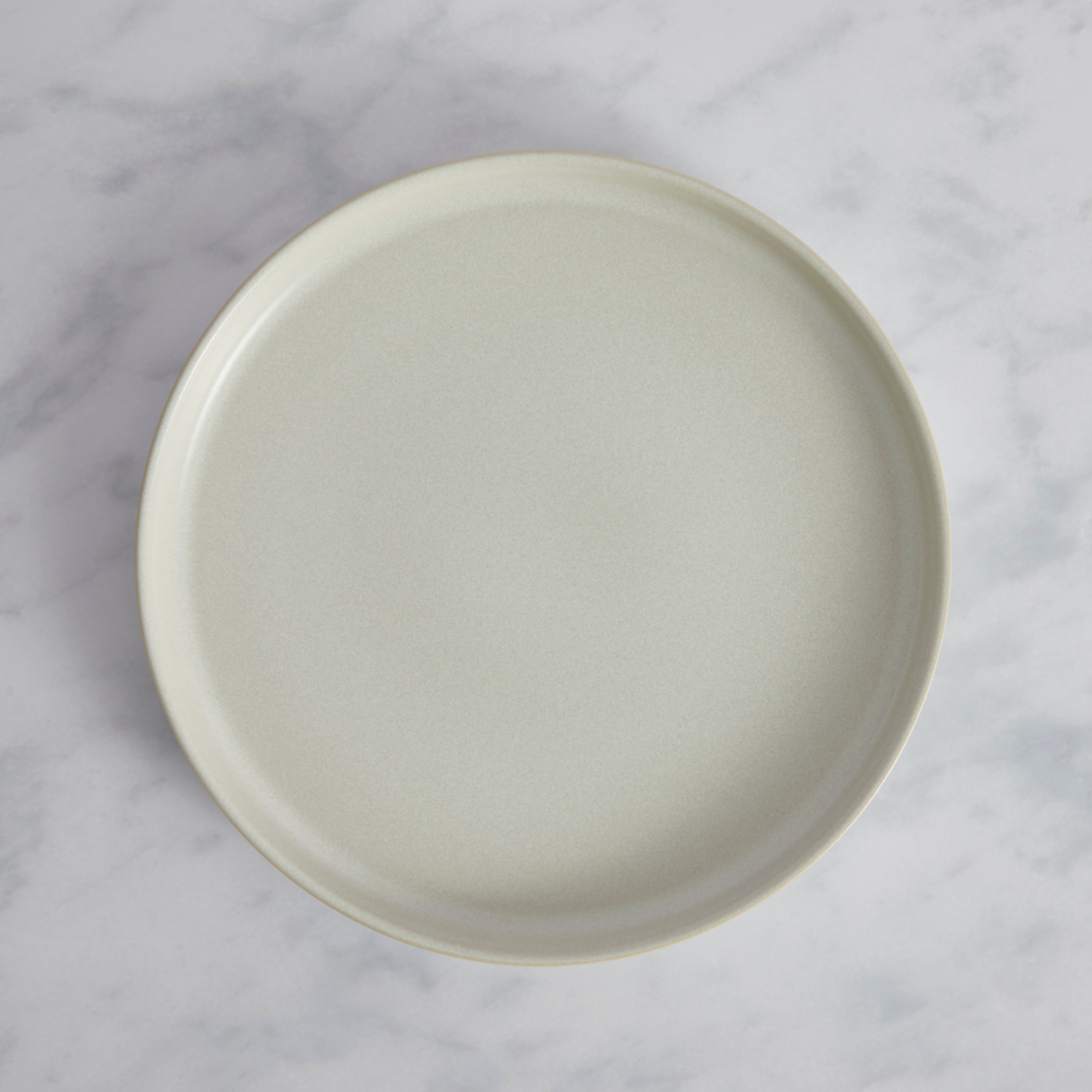 Urban Cream Stoneware Dinner Plate