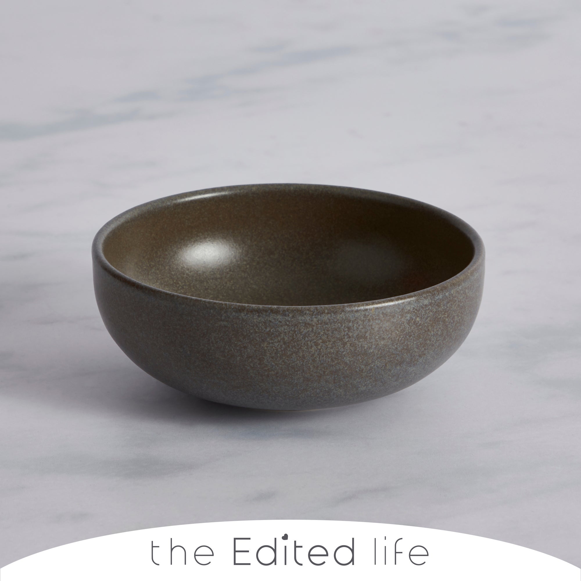 Urban Charcoal Stoneware Dipping Bowl Grey