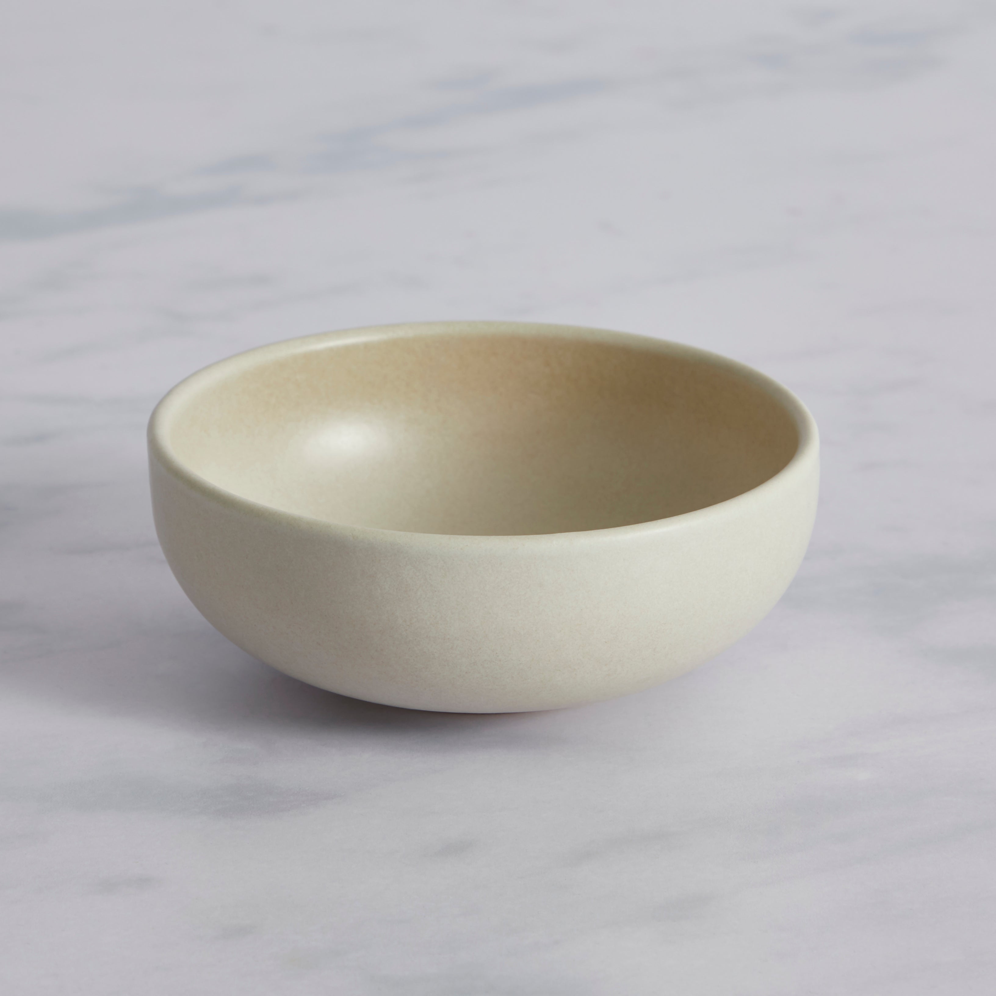 Urban Cream Stoneware Dipping Bowl