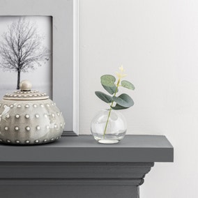 Artificial Mini Eucalyptus in Vase