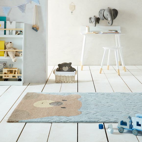 Dunelm cosy best sale teddy rug