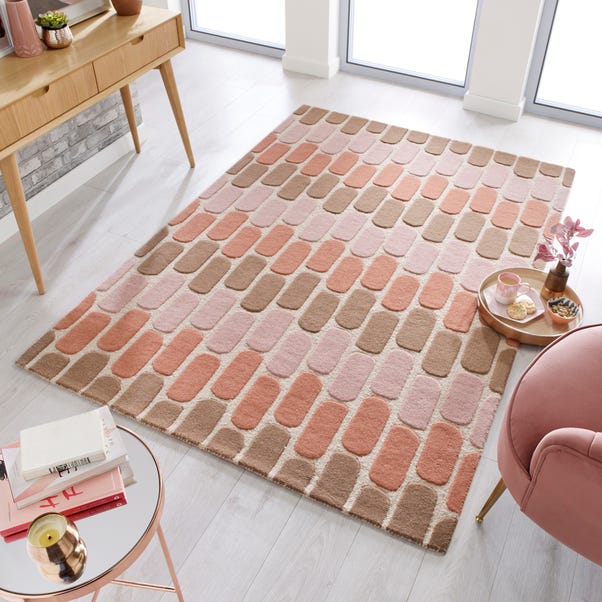 Fossil Rug Fossil Terracotta undefined