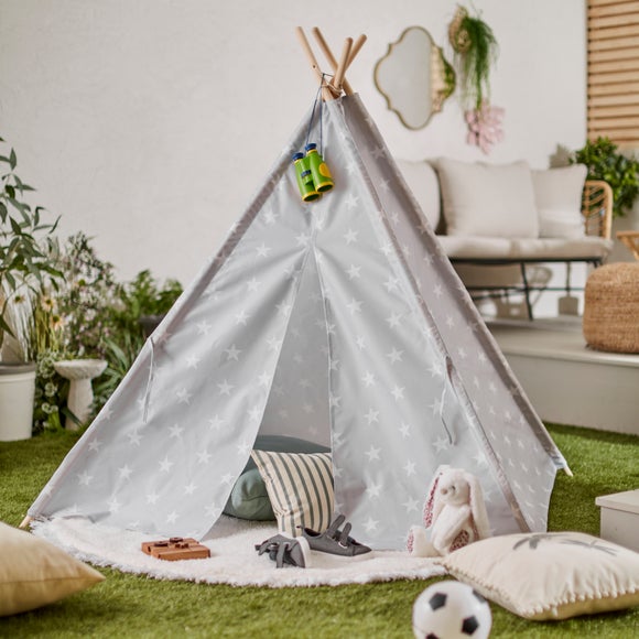 kids grey teepee