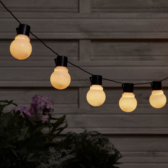 Dunelm outdoor store string lights