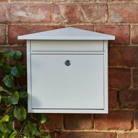 Grey Post Box | Dunelm