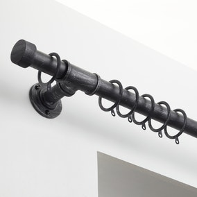 Holborn Extendable Metal Curtain Pole with Rings