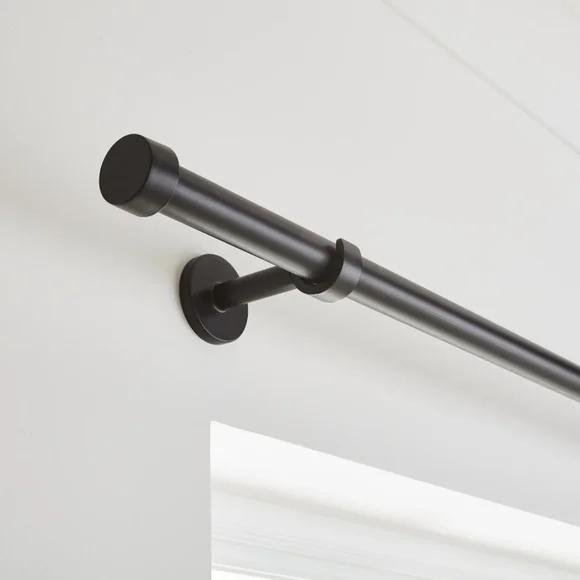 View Trinity Fixed Metal Curtain Pole View Trinity Fixed Metal Curtain Pole