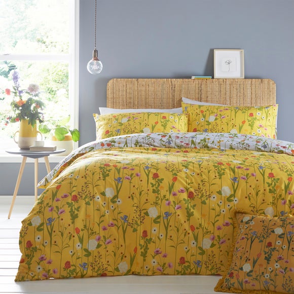 dunelm mustard duvet covers