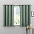 Montreal Lilypad Thermal Ultra Blackout Eyelet Curtains  undefined
