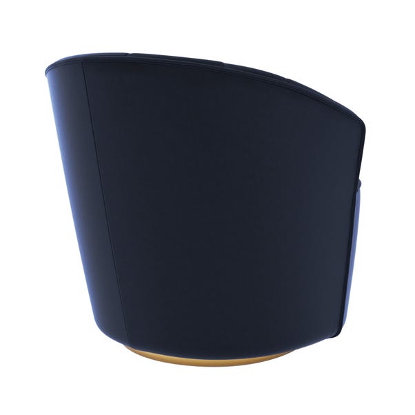 Matilda Eco Velvet Swivel Chair | Dunelm