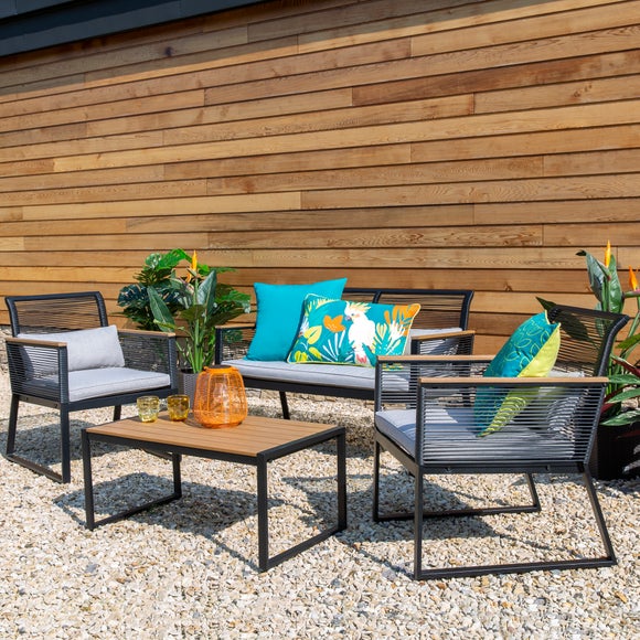 Rope store patio set