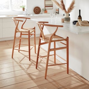 Lara Bar Stool- Beech Wood