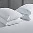 Pack of 4 Extra Full Duck Feather Pillows White