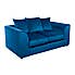 Blake 2 Seater Soft Velvet Sofa Royal Blue