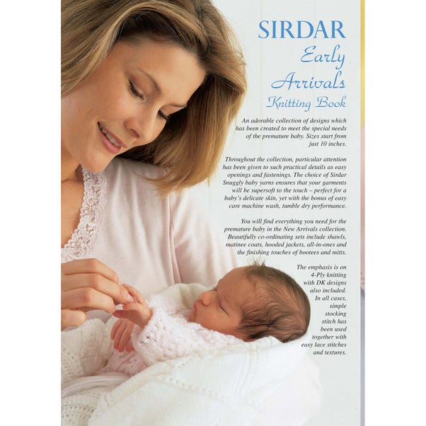 Sirdar 280 Early Arrivals Knitting Pattern Book MultiColoured